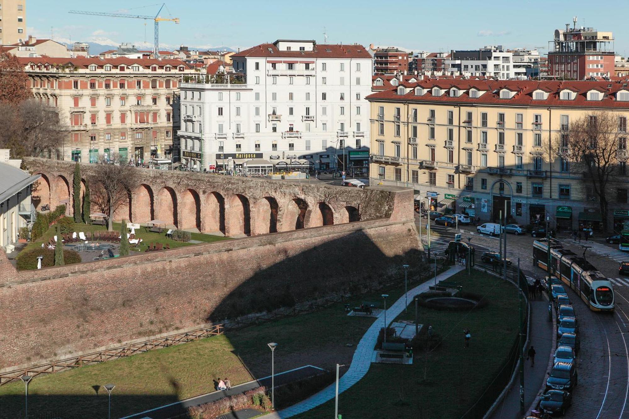 Hotel Arco Romana Milánó Kültér fotó