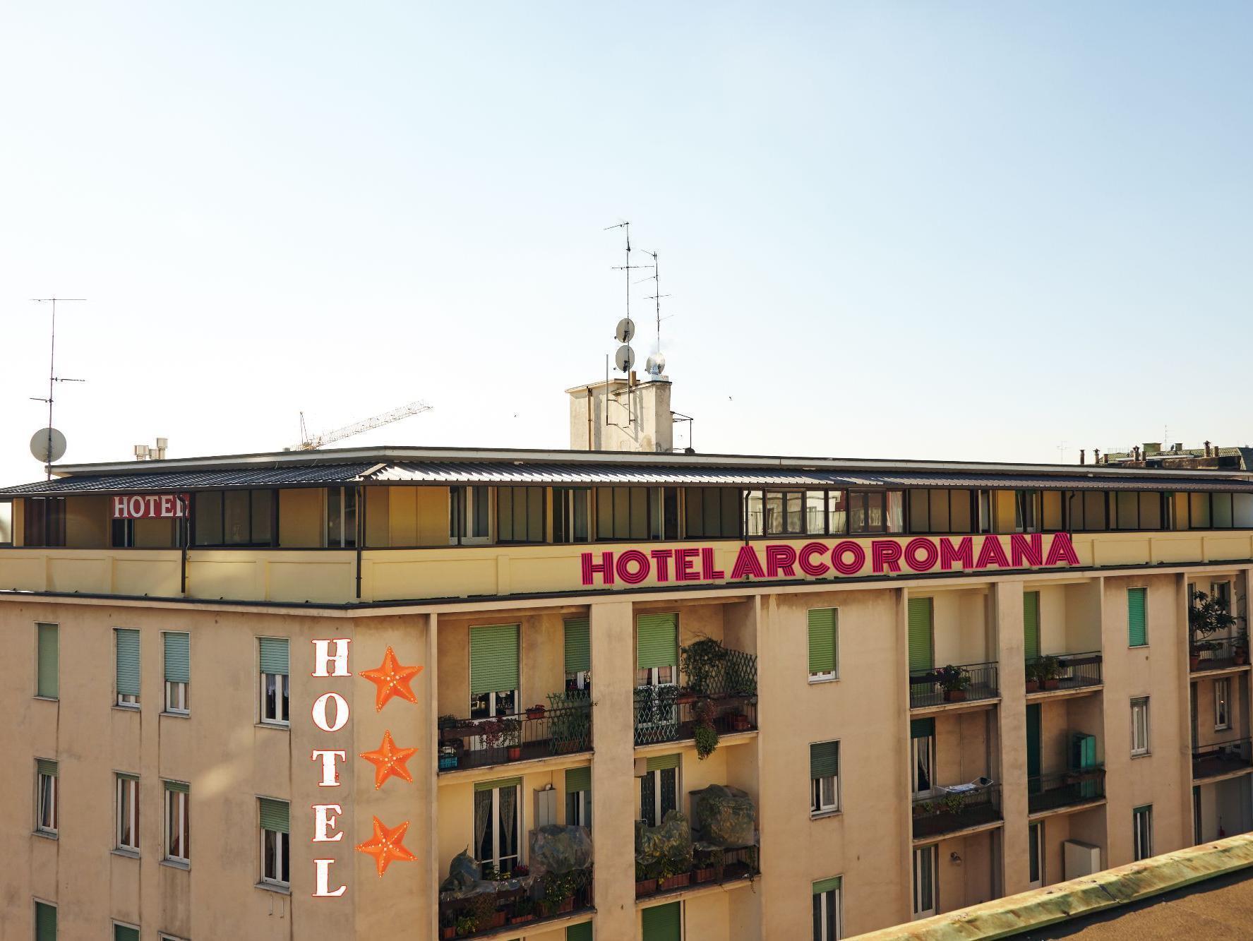 Hotel Arco Romana Milánó Kültér fotó