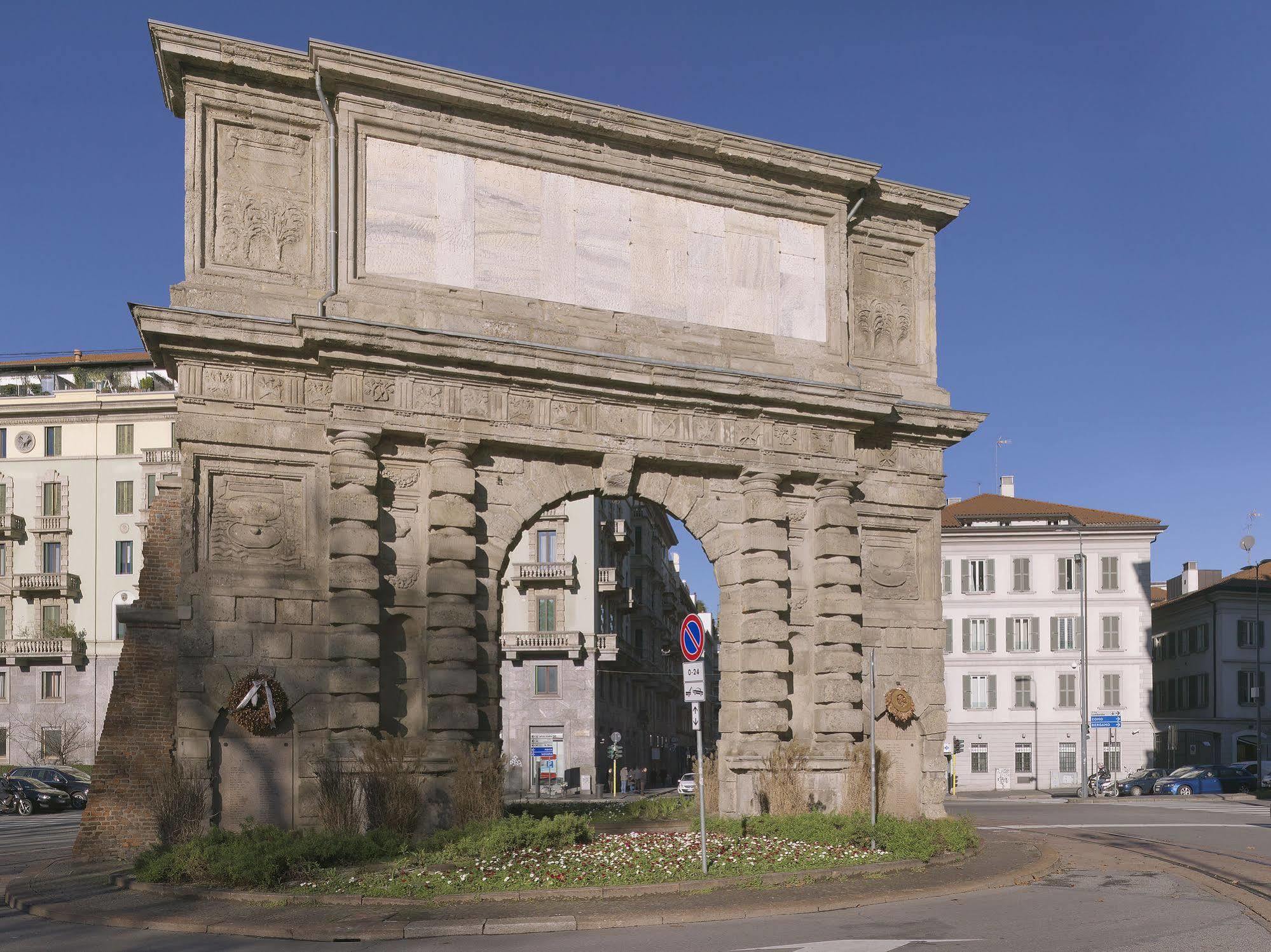 Hotel Arco Romana Milánó Kültér fotó